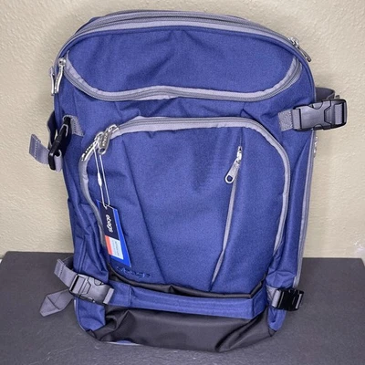 Ebags Mother Lode JR. Travel Backpack Blue Convertible Luggage Expandable New - Image 1 of 4