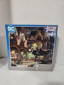 Gotham City Batman Justice League DC Comics Kinkade 1000 26X19 Ceaco Puzzle - Picture 1 of 5