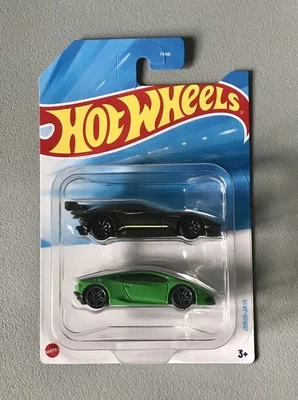 Hot Wheels 2025. Pack 2. Aston Martin Vulcan+Lamborghini Huracan LP 610-4. JBK09 - Photo 1/4