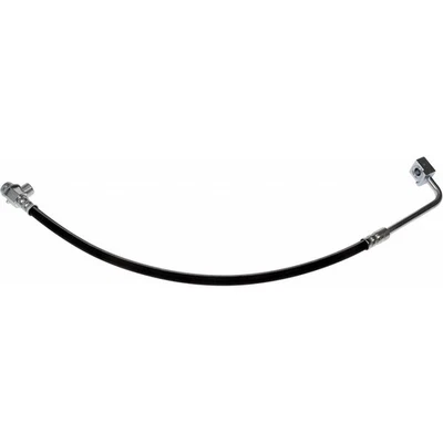 For Ford F-350/F-250 1990-1994 Brake Hydraulic Hose Black Treated Steel End 1&2 - Изображение 1 из 4