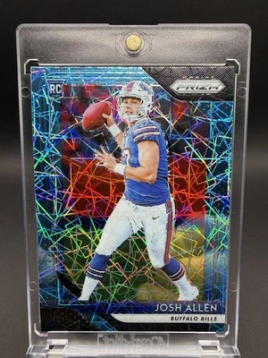 Tarjeta de novato 2018 Josh Allen Panini Prizm Lazer Prizm #205 Foto 1 de 4