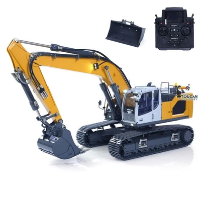 Metall 1/14 Hydraulik RC Bagger 945 montiert 5CH Ventil Bagger mit Schaufel - Bild 1 von 4