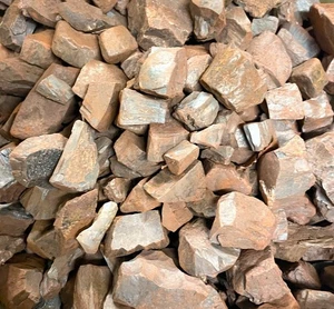 HEMATITA ~ ROCA ÁSPERA ~ CAÍDA ~ 500 GRAMOS O 1 KILO ~ LAPIDARIA ~ HEMATITA - Imagen 1 de 2