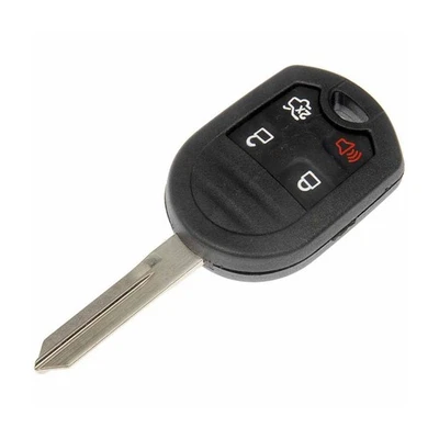 For Lincoln MKZ 2007-2012 Keyless Remote Case Repair Black 4 Buttons | 164-R8073 - Изображение 1 из 4