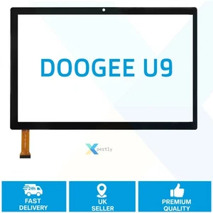 Pour Doogee U9 10.1" Remplacement Écran Tactile Numériseur Vitre Avant Noir Pièce - Photo 1/5
