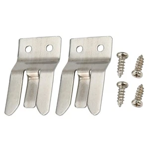 Adjustable Car Radio Mic Clip with Screws Set for Optimaled Auditory Secure Fix - Zdjęcie 1 z 8