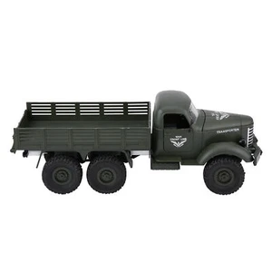Coche de radiocontrol JJRC escala 1:16 6x6 2,4 G control remoto camión militar juguete regalo de Navidad - Imagen 1 de 12