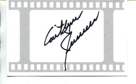 BRUCE aka CAITLYN JENNER signed AUTOGRAPH 529 Cover