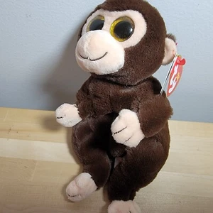 TY Beanie Baby (Beanie Bellies) - MATTEO the Monkey (6 pulgadas) - MWMTs - Imagen 1 de 1