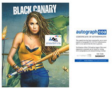 JURNEE SMOLLETT-BELL AUTOGRAPH SIGNED 8x10 PHOTO BLACK CANARY BIRDS OF PREY ACOA