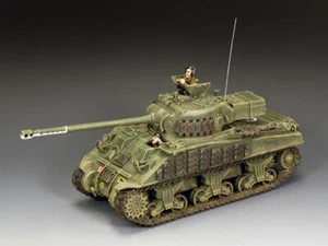 KING AND COUNTRY DD334 - The British Sherman Firefly Vc Tank WW2 Metal & Resin - Bild 1 von 2