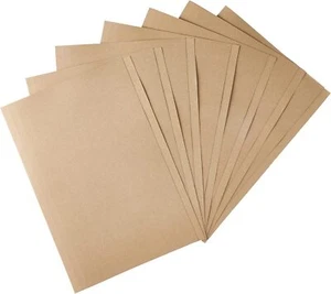Buff Foolscap Square Cut Folders 170gsm - 100% Recycled - Pack of 20 - Picture 1 of 4