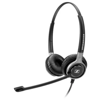 NEW SENNHEISER EPOS SC-662 Binaural DUO CORDED HD Headphones For DESK PHONES - Image 1 of 4