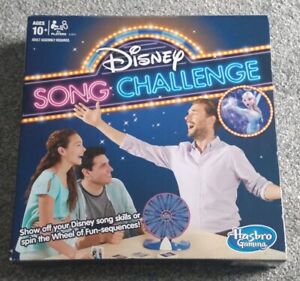 Disney Song Challenge Hasbro Singing Party Game Family Fun Board Game Unused