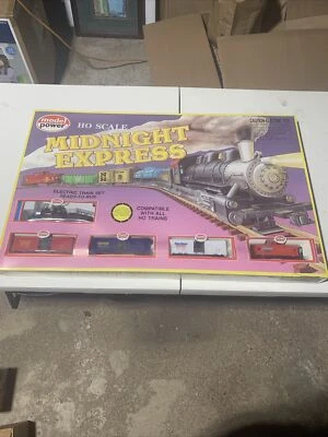 Model Power Midnight Express HO Train Set Model 1065 - NIB  Hormel Spam - Image 1 of 4