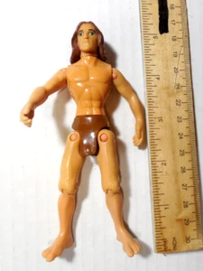 TARZAN DISNEY TARZAN 5” apx. ACTION FIGURE Vintage Burroughs - Picture 1 of 7