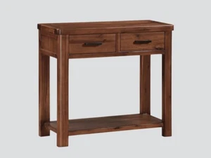 Andorra Acacia 2 Drawer Console Table - Picture 1 of 1