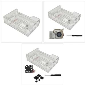 Enclosure Box Cooling Fan Heat Conductors for RPI 5 Board Protector Case - Afbeelding 1 van 9