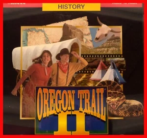 Oregon Trail II 2 (PC Game 1996) Original Case CD MECC The Learning Company - Picture 1 of 5