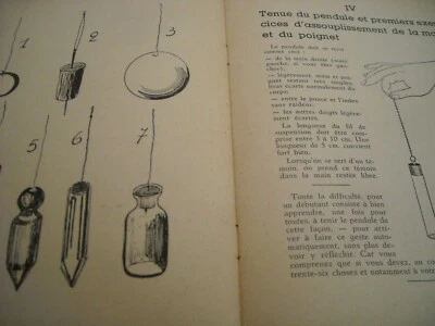 RADIESTESIA-BACCHETTE E PENDOLI-SERVRANX-UTILE MANUALE PRATICO-IN FRANCESE-1958 - Immagine 1 di 4