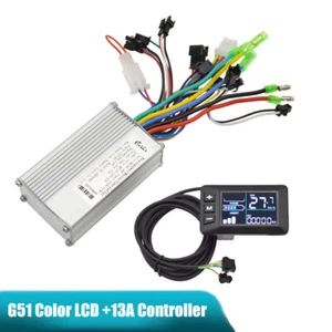 24V 36V 48V 250W 350W E-bike Brushless Motor Controller +G51 Colour LCD Display - Picture 1 of 15