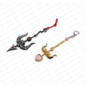 Game Metal USA High Quality Vayne Weapon Toys For Kid Birthday Gift Keychain - Picture 1 of 5