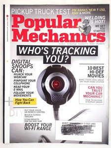 2009 Popular Mechanics Magazine January Who's Tracking You? Boost Your Wi-Fi - Picture 1 of 2