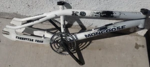 Mongoose K.O. Freestyle Team grau 20" BMX Fahrradrahmen mit Kurbel - Bild 1 von 10