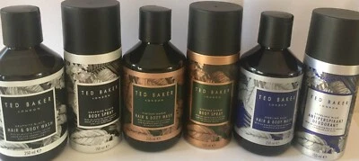 x1 Ted Baker Body Spray | Deodorant | Hair & Body Wash/ Vintage Trio - Choose