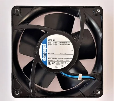 EBM Papst 4656 NU AC Axial Fan 230 V AC 50/60Hz 19W - Image 1 of 4