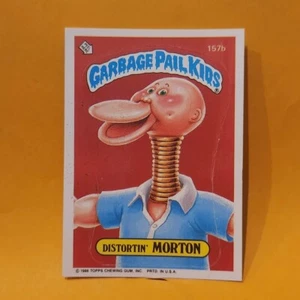 1986 Topps Garbage Pail Kids 157b Distortin' Morton Original Series 4 GPK - Picture 1 of 2