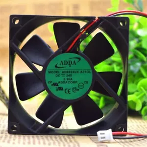 ADDA AD0824UX-A71GL 8025 8CM 24V 0.09A 2-wire inverter fan - Picture 1 of 3