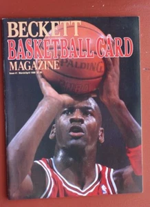 1990 MICHAEL JORDAN CHICAGO BULLS ERSTE AUSGABE DES BECKETT BASKETBALL MAGAZINS - Bild 1 von 1