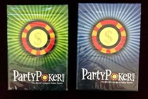 Party Poker 2-Deck Set - Picture 1 of 5