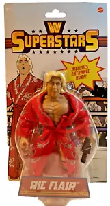 Figura de acción retro WWE Superstars Ric Flair Mattel Serie 1 nueva en tarjeta - Imagen 1 de 5