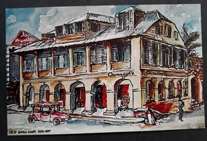 Undated Virgin Islands Postcard-Cavanagh's Butik Unused No Stamp - Picture 1 of 2