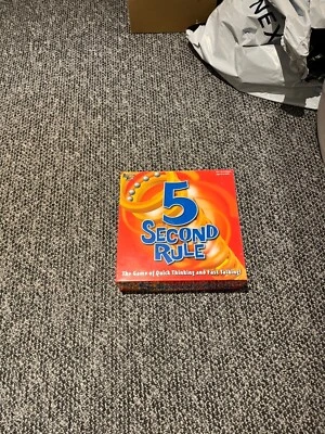 University Games 5 Second Rule Board Game - BOX-04475 - Image 1 of 4