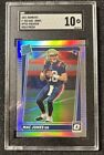 2021 Mac Jones Donruss Optic Preview Silver Holo RR Rated Rookie #P255 SGC 10