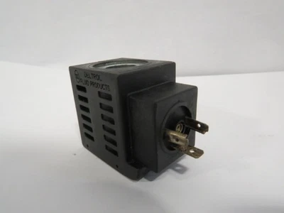 Deltrol 10162-79 Solenoid Coil 24VDC USED - Image 1 of 3