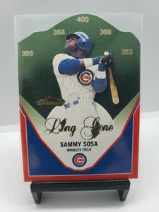 2000 Fleer Showcase Sammy Sosa Long Gone Die-cut # 1/10 - Picture 1 of 2