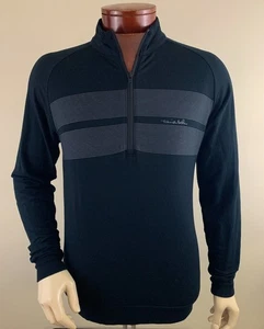 TRAVIS MATHEW Men's Keep It Reel 1/2 Zip Pullover Sweater Size M - Picture 1 of 7