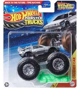 Mini car 164 Back to the Future Time Machine "Hot Wheels Monster Truck" JDP80] - Picture 1 of 3