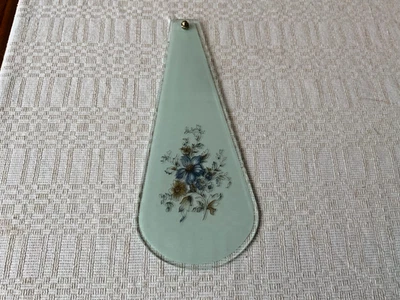 Lámpara Táctil Vidrio Esmerilado Flor Repuesto Paneles de Pantalla Azul Floral con Tornillos Foto 1 de 4