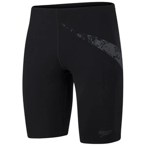 Speedo Jammer Swim Shorts Boys Black 26 Inch Waist Chlorine Resistant Boomstar - Picture 1 of 20