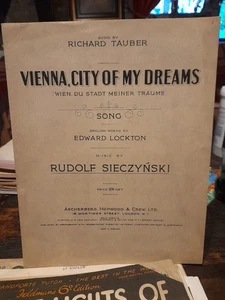 SIECZYNSKI/ VIENNA, CITY OF MY DREAMS/ PIANO AND VOCAL - Picture 1 of 1