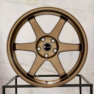 4-New 19" Vors TR37 Wheels 19x8.5 5x114.3 35 Bronze Rims 73.1 - Picture 1 of 7