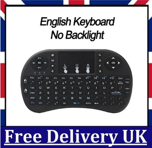 Mini Portable Wireless Keyboard Touchpad For Android Smart TV Box PC Laptop - UK - Picture 1 of 8