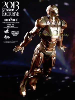 Figura de acción Hot Toys Mms208 1/6 Iron Man 3 - Midas (Mark Xxi) en stock Foto 1 de 4
