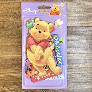 Disney Winnie The Pooh Chipboard Medley 22 Pieces Cardmaking Scrapbooking New - Picture 1 of 2