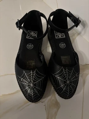 Zapatos planos para mujer TUK Spiderweb talla 8 sin cordones Mary Jane Foto 1 de 3
